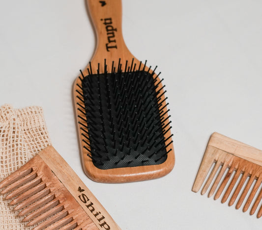 Hair Brush with Nylon Bristles